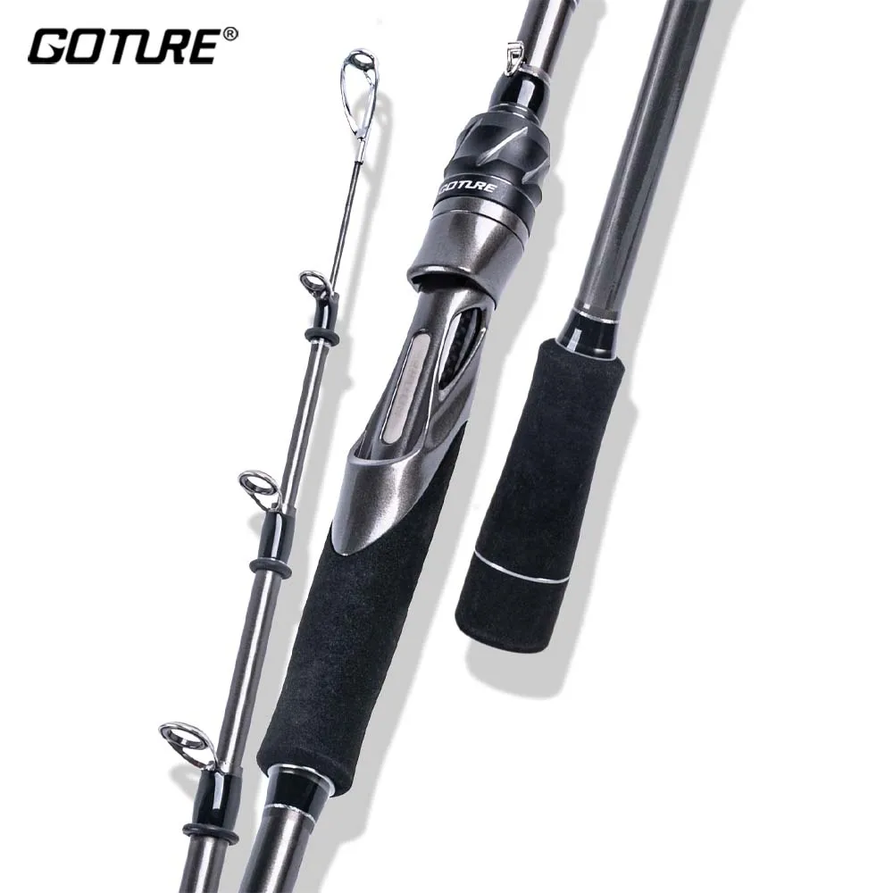 

Goture Ninja telescopic Spinning Lure Fishing Rod 1.8m 2.1m Ultra Light Freshwater Fishing Tackle 10-20lb Fast Short Rods