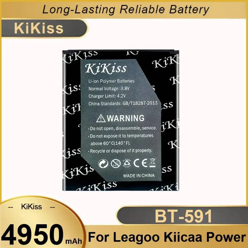 

Долговечный аккумулятор для мобильного телефона Leagoo Kiicaa Power Durable 4950 мАч BT-591