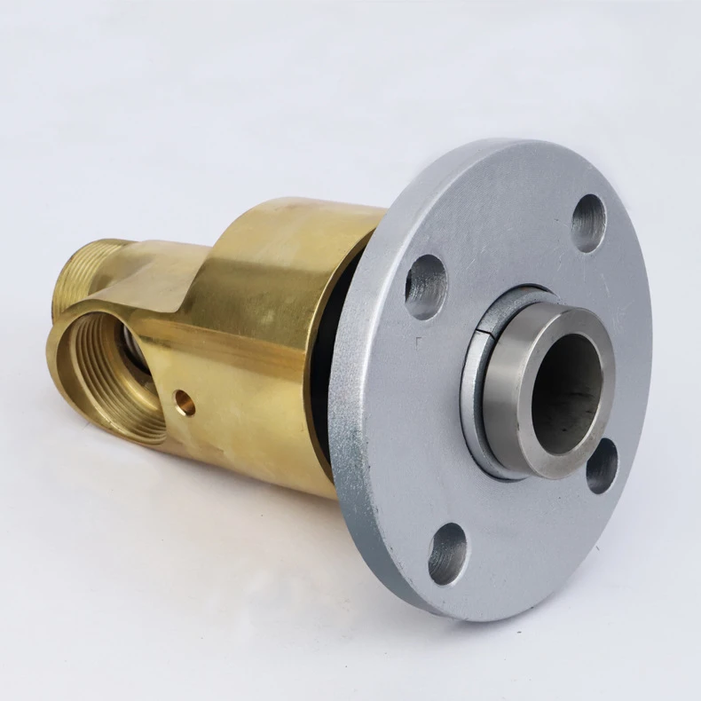 H-type rotary joint Single bi-directional brass rotary joint Through cooling water rotary joint