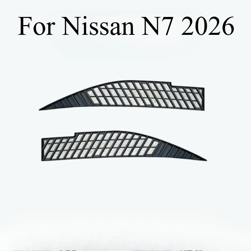 For Nissan N7 2026 – Lower Bumper Anti Insect Net Dust Proof Inner Vent Cover Grille Mesh Protection Accessories