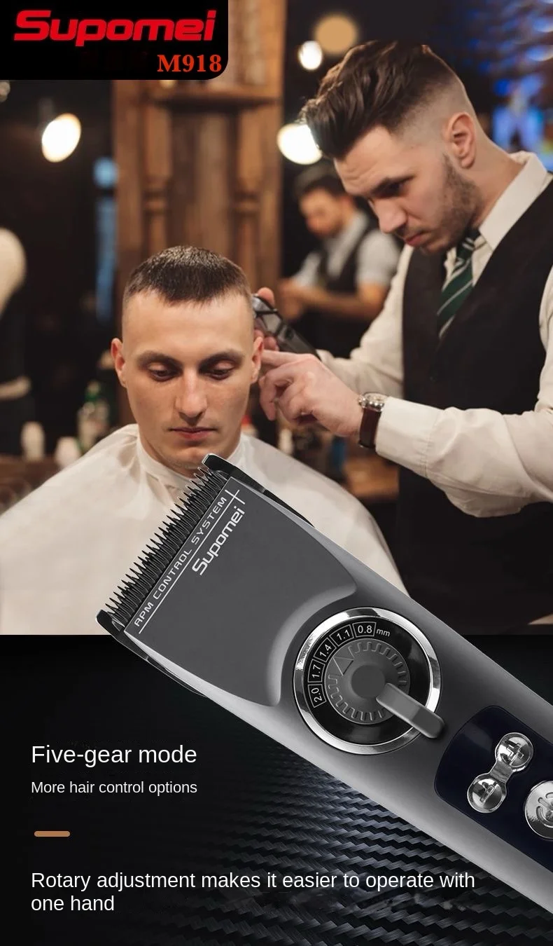 

Soper Beauty electric hair salon for regular professional hair clipper home shave your own silent electric faders