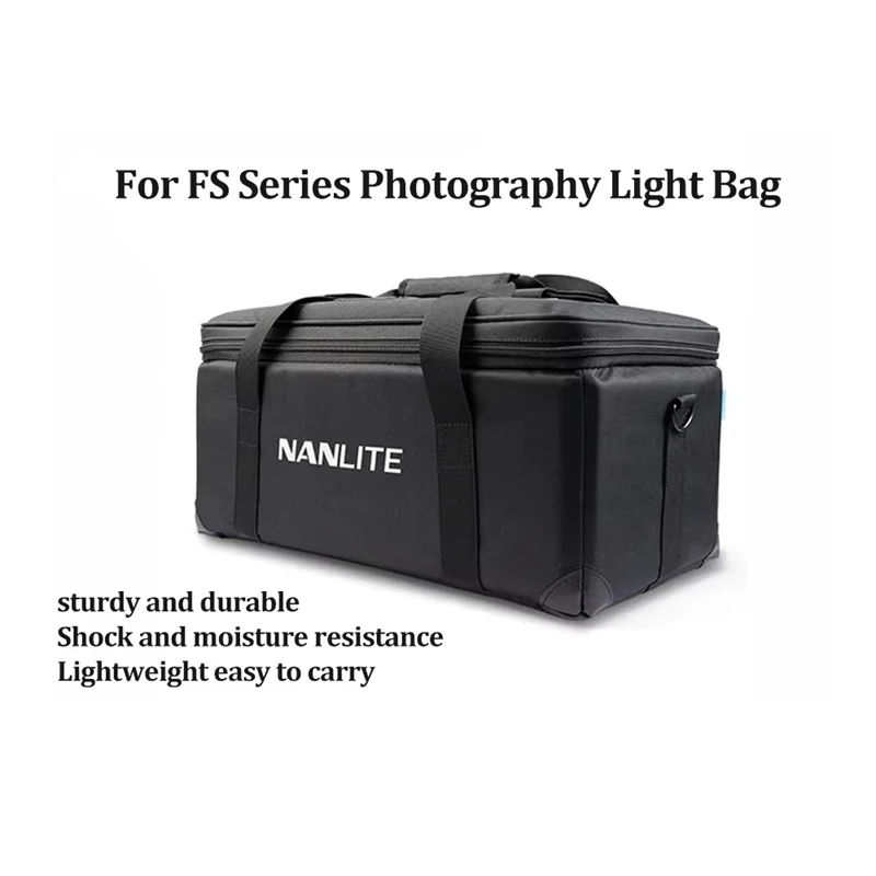 Tas Lampu Sorot Seri Nanlite FS, Tas Pencahayaan Luar Ruangan, Tas Lampu Fotografi, Tas Lampu FS-300C FS-60B/FS-300B/FS-200B/FS-150B