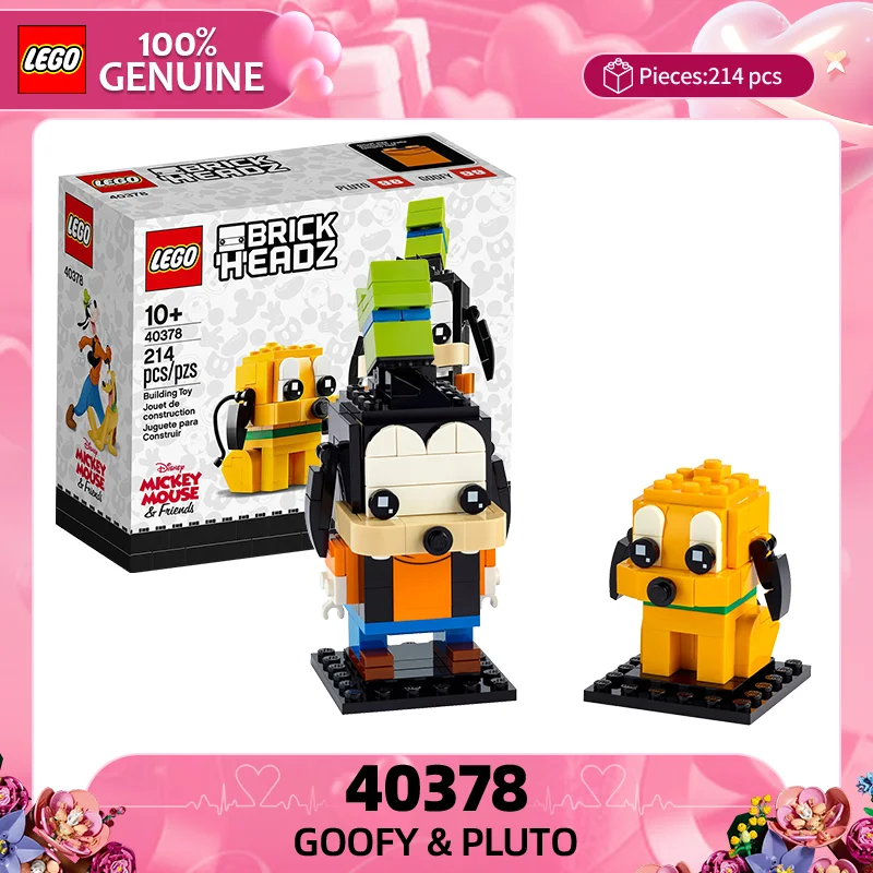 

Lego Block Fangtouzi 40378 High Fly and Pluto Boys and Girls Children's Puzzle Building Blocks Toy Valentine's Day Gift