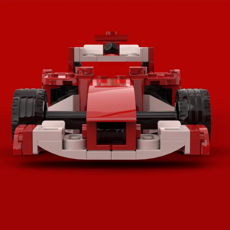 248 pièces voiture de sport Ferrarl F2004 MOC personnaliser bloc de construction modulaire Design créatif éducatif bricolage garçons anniversaire jouet cadeau