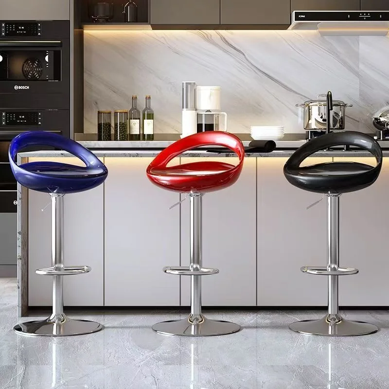 디자이너 럭셔리 바 의자 북유럽 현대 파티오 높은 이탈리아 산업 바 의자 미국 고대 파티 금속 Cadeira 가구