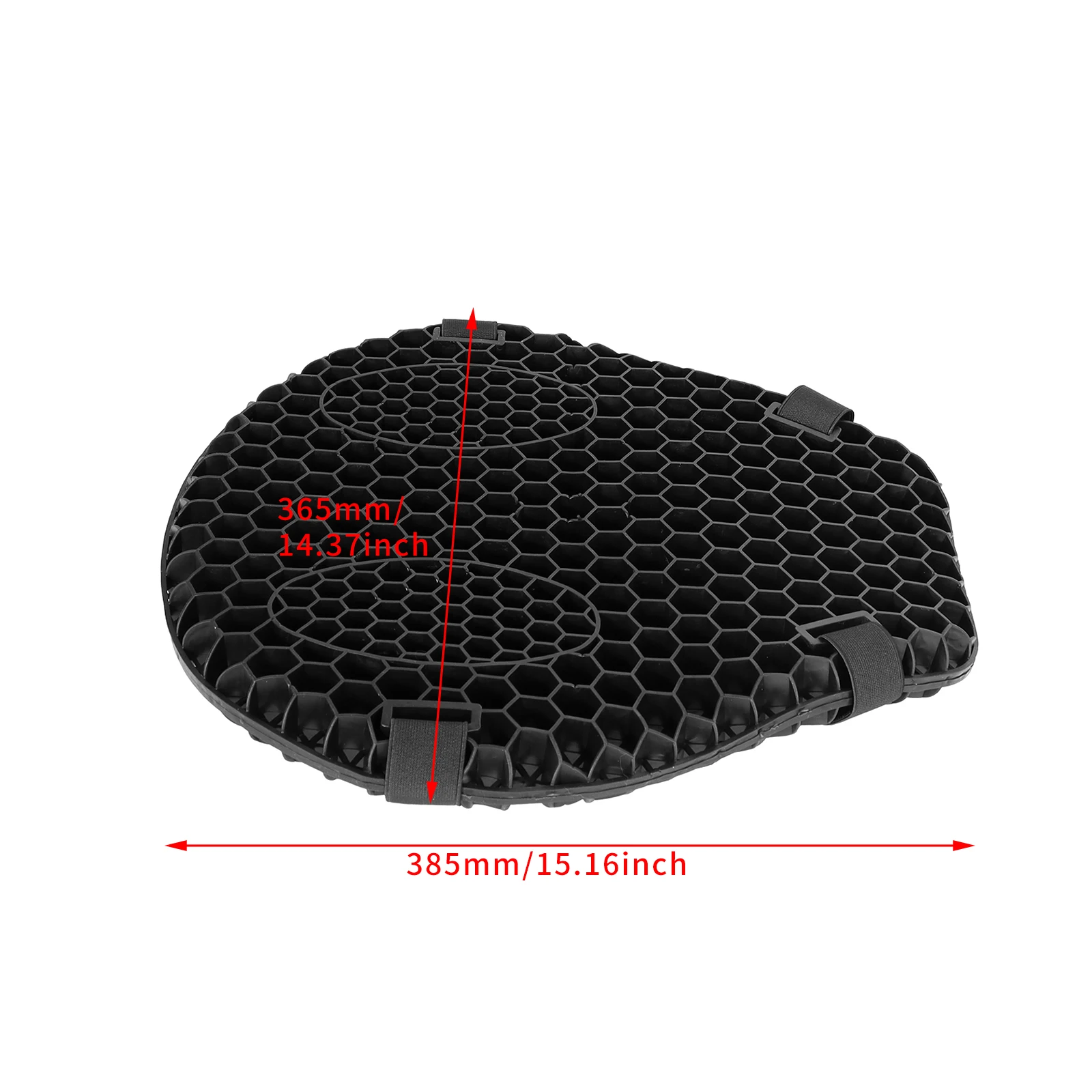 Motorcycle Honeycomb Gel Seat Cushion 3D Mesh Fabric Comfort Motorbike Decompression Cover Shock Absorbing Relief Cushions