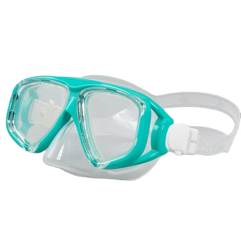 

Diving Mask for Kids: Double Lens Silicone Anti-Fog UV Shield Leak-Proof Adjustablepromote sales