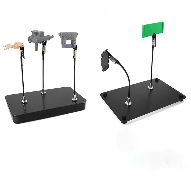Soldering Third Hand with Strong Magnetic Base, Flexible Arms PCB Holder for Electronics Repair – Alligator Clip Welding Tool image 6