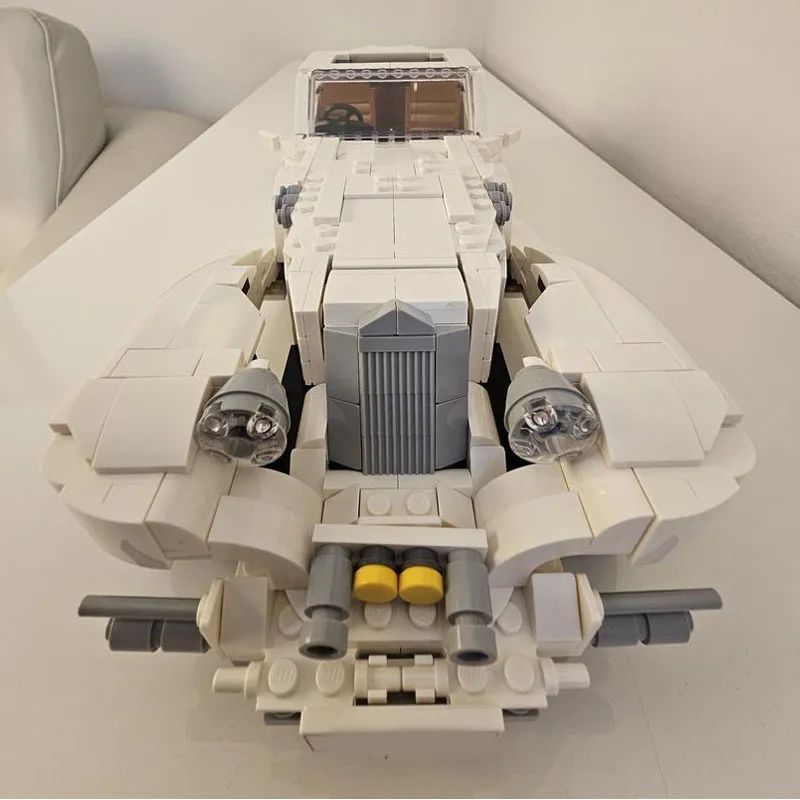 MOC-97330 새로운 90년대 스포츠카 빌딩 블록 모델, 1015개 부품, MOC 창의적인 소년 어린이 생일 및 새해 장난감 선물