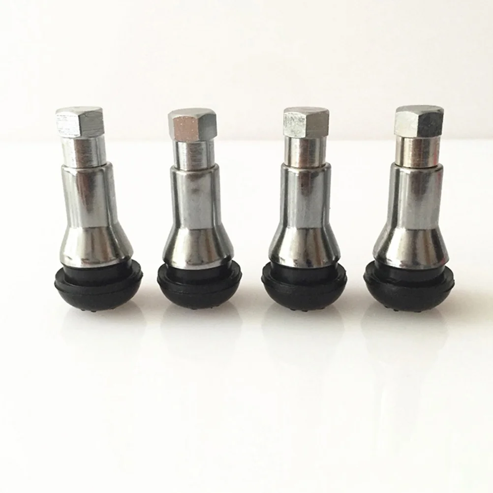 4 Sets Tr413ac Decoration Universal with Sleeves Valves Aluminum Alloy Stems Covers Protectors