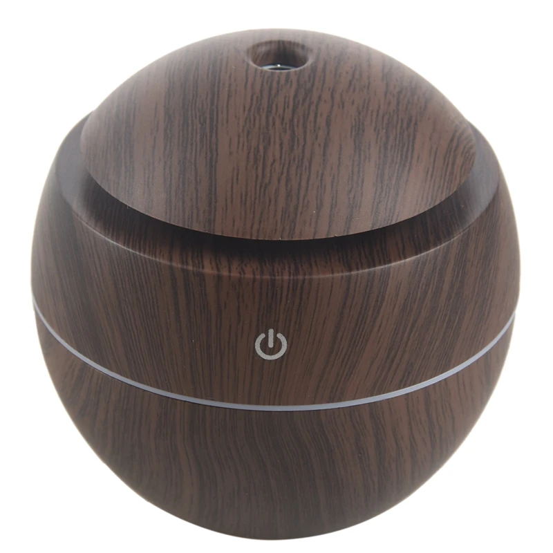 USB رائحة المرطب الضروري النفط الناشر بالموجات فوق الصوتية كول ميست المرطب لتنقية الهواء 7 تغيير لون LED ضوء الليل ل Offi