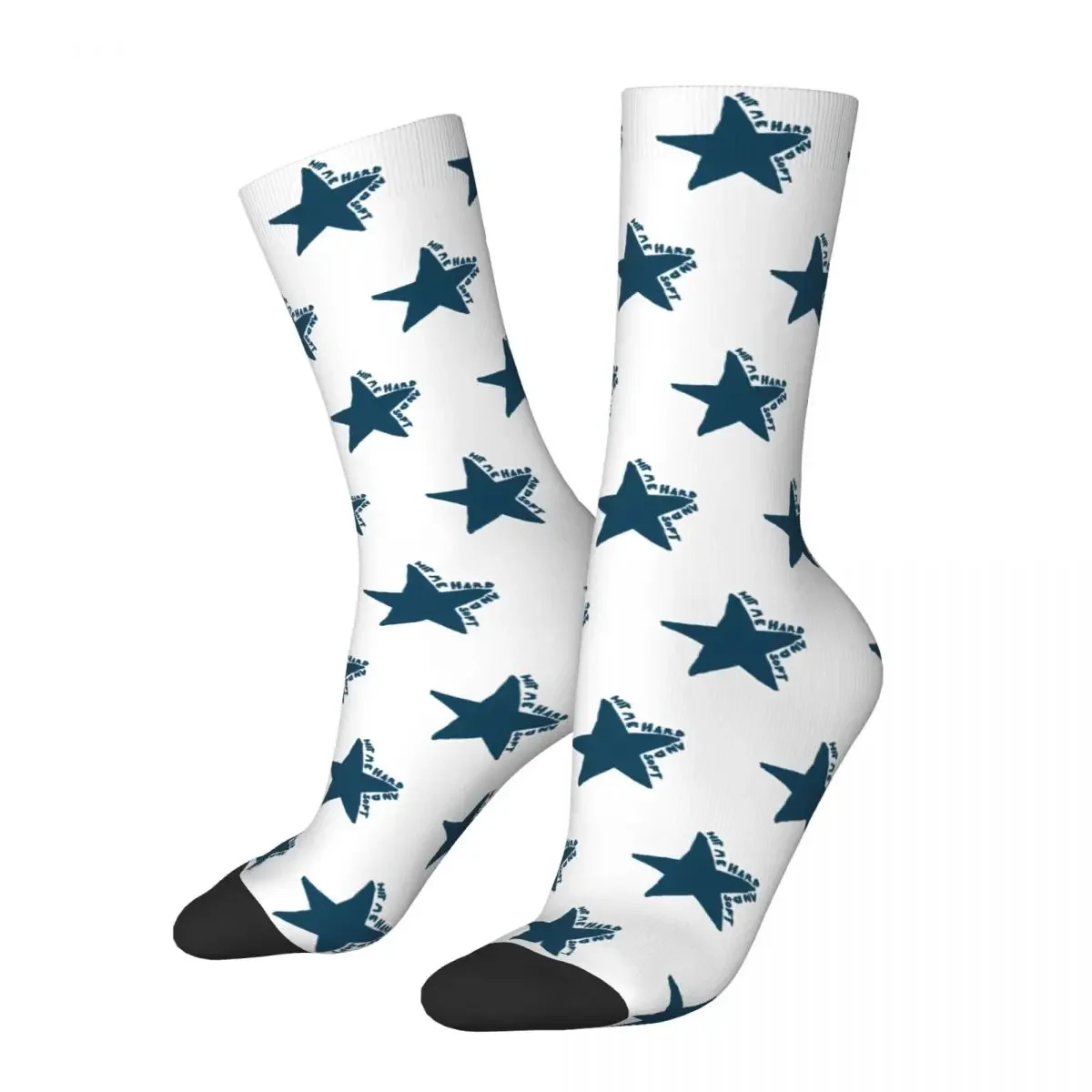 Hip-hop B-Billies Sports Socks Polyester Crew Socks for Unisex Sweat Absorbing