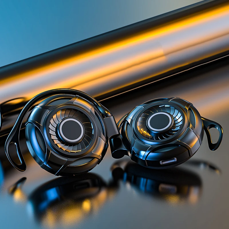 S660 2023 سماعات بلوتوث أصلية جديدة سماعات بلوتوث لاسلكية 5.2 نوع C مع ميكروفون للحد من الضوضاء سماعة