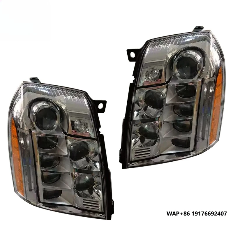 

Used Original Factory Head Lights Upgrade High End New Design Led Headlights for’Cadillac Escalade 2007