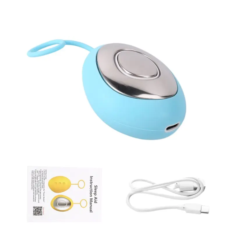 Pulse Stimulation Microcurrent Handheld Sleep Aid Device For Anxiety Relief Insomnia Home& Travel Use