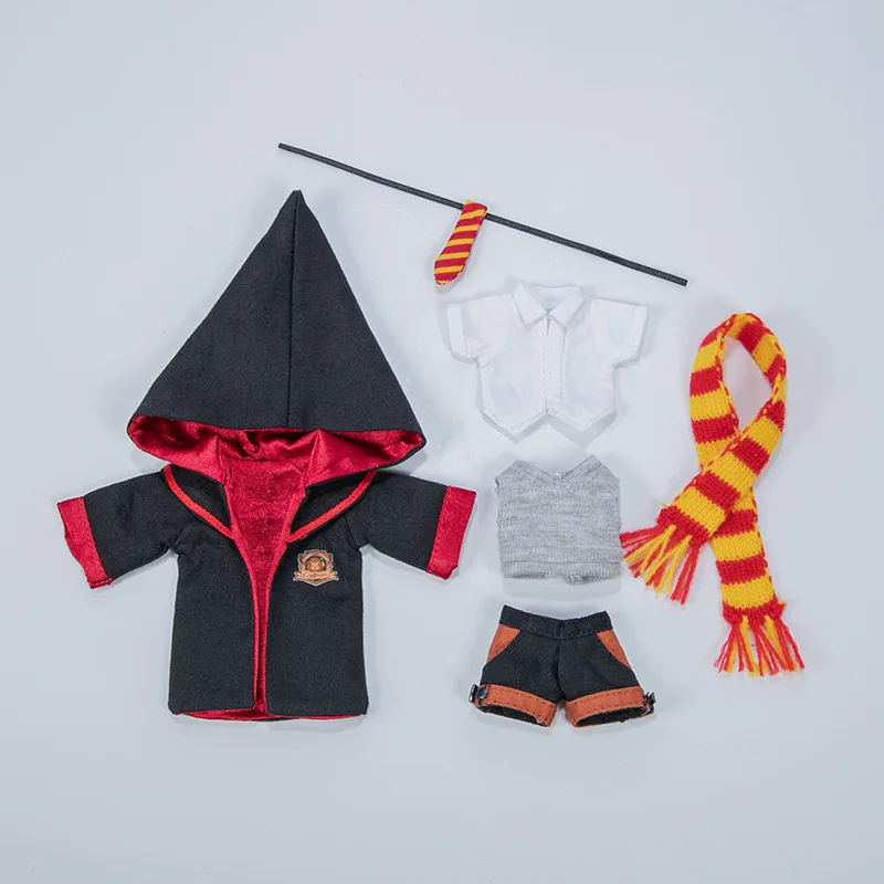 OB11 Doll Clothes Magic Academy Suit Magic Robe Vest Skirt or Pants Shirt Tie for Molly, Obitsu11, 1/12bjd, YMY, GSC Body Gift image 3