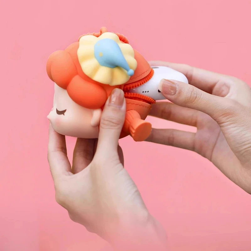 Wendy Asli Ada Seri Pesta Dekorasi Gantung Kotak Buta Tas Headphone Lucu Kartun Dompet Koin Hadiah Anak Perempuan