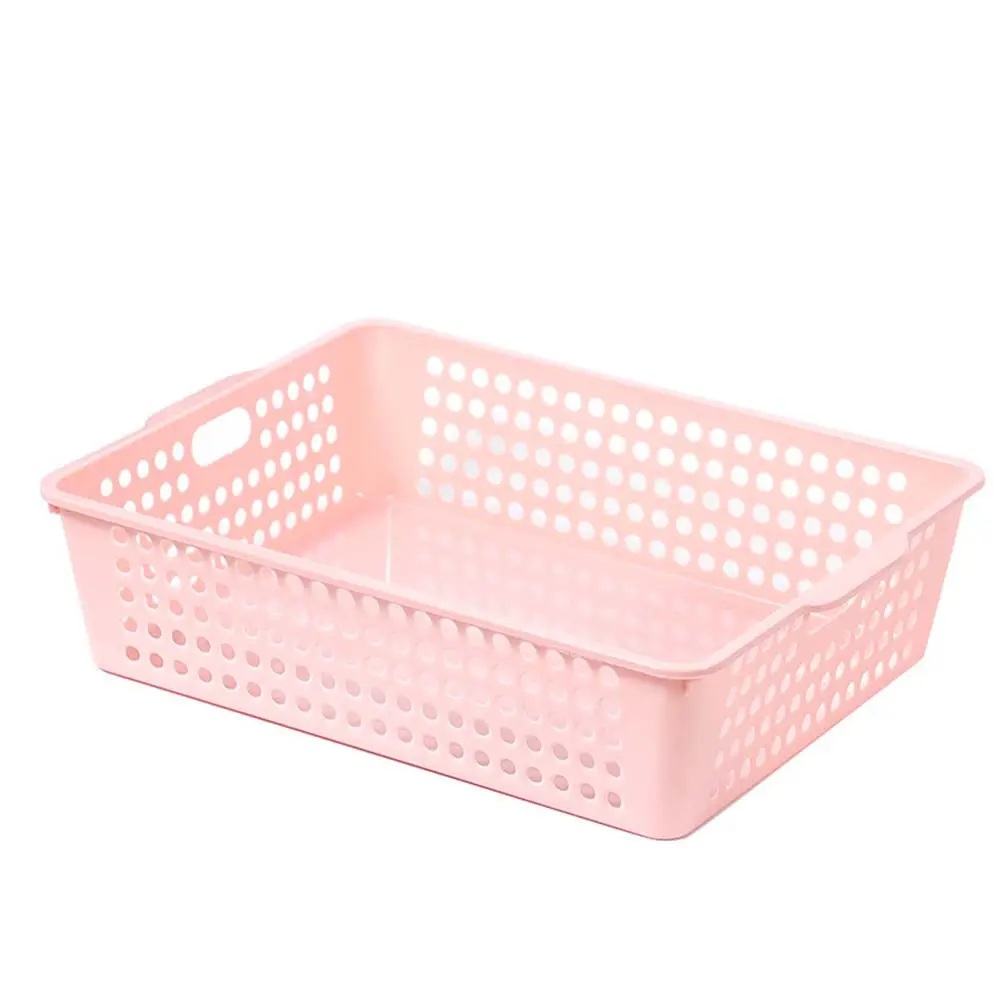 

3Pcs File Storage Basket Office Organizer Desktop Plastic File Holder Paper Organizer Basket for Office and Home Use