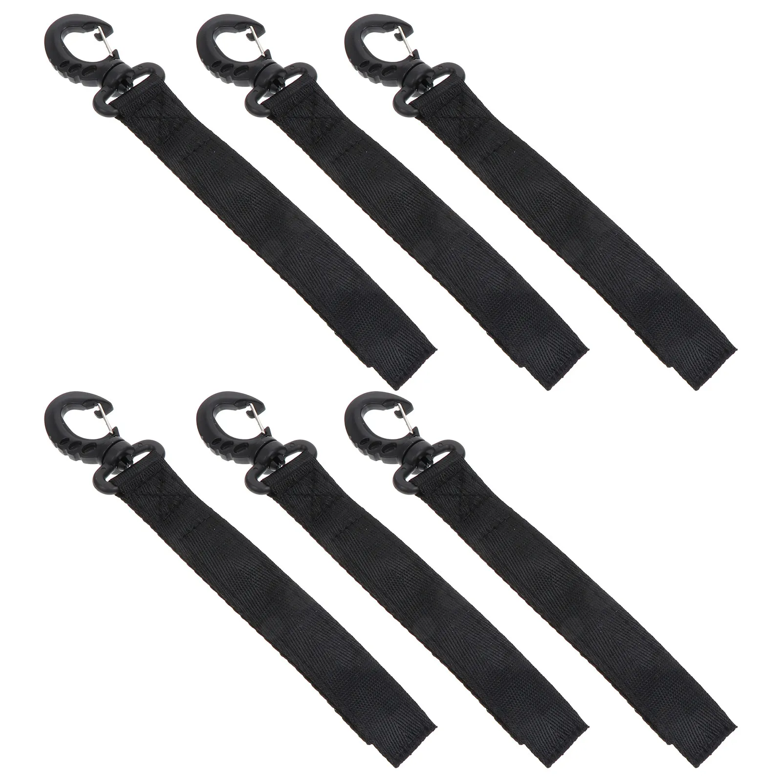 

6Pcs Paddle Hook Rope Safety Leash Elastic Kayak Paddle Strap Tie Boat Canoe Accessories Oar Leash Kayaking Accessories