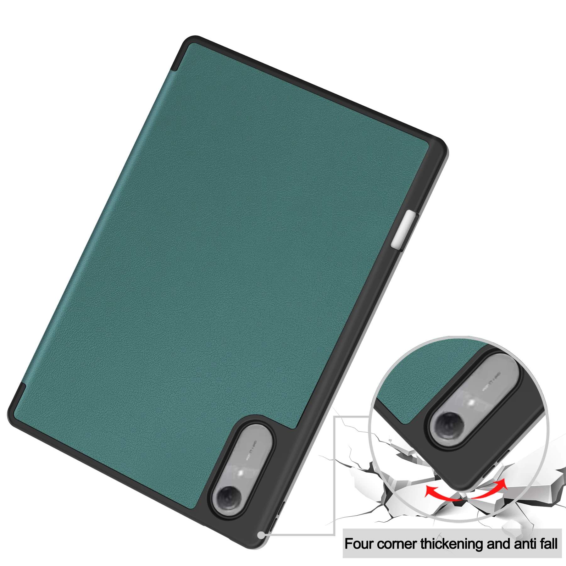 PU Leather Case For Lenovo Idea Tab Pro Gen 2 TB390FU Xiaoxin Pro GT 2026 TB378FC TB376F 13" Three Fold TPU Pen Slot Cover