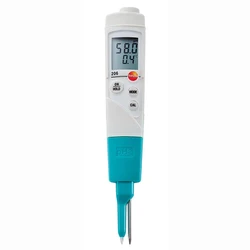 Testo 206-PH2 PH Digital Professional Meter Tester Instrument Probe Head For Liquids Semi-Solid Food Jelly Cream Meat Cheese