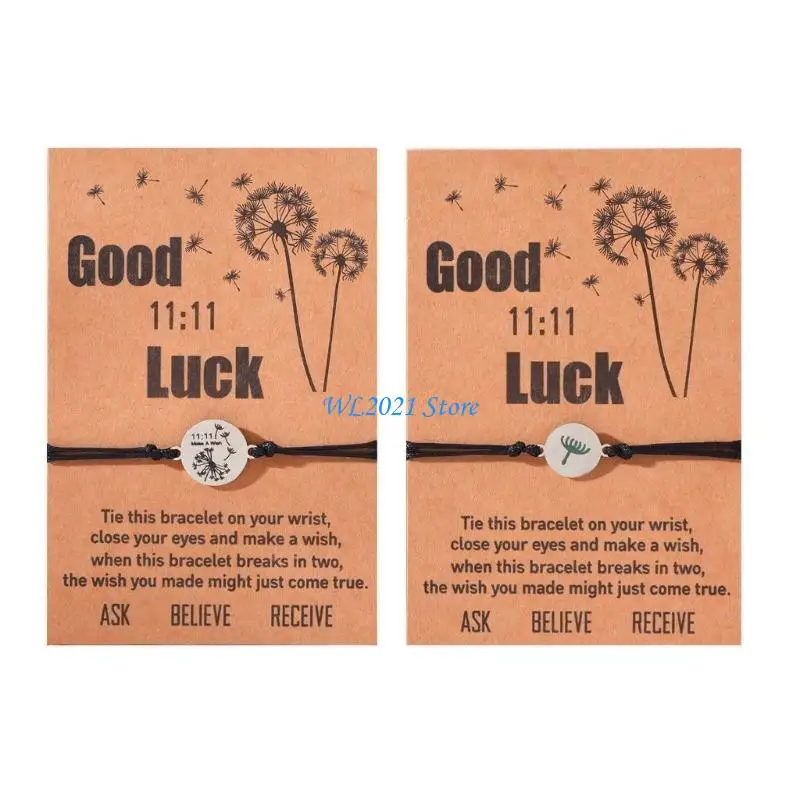 G5GC الاتجاه الشمع موضوع الحياكة سوار الفولاذ المقاوم للصدأ الهندباء الأم وابنتها