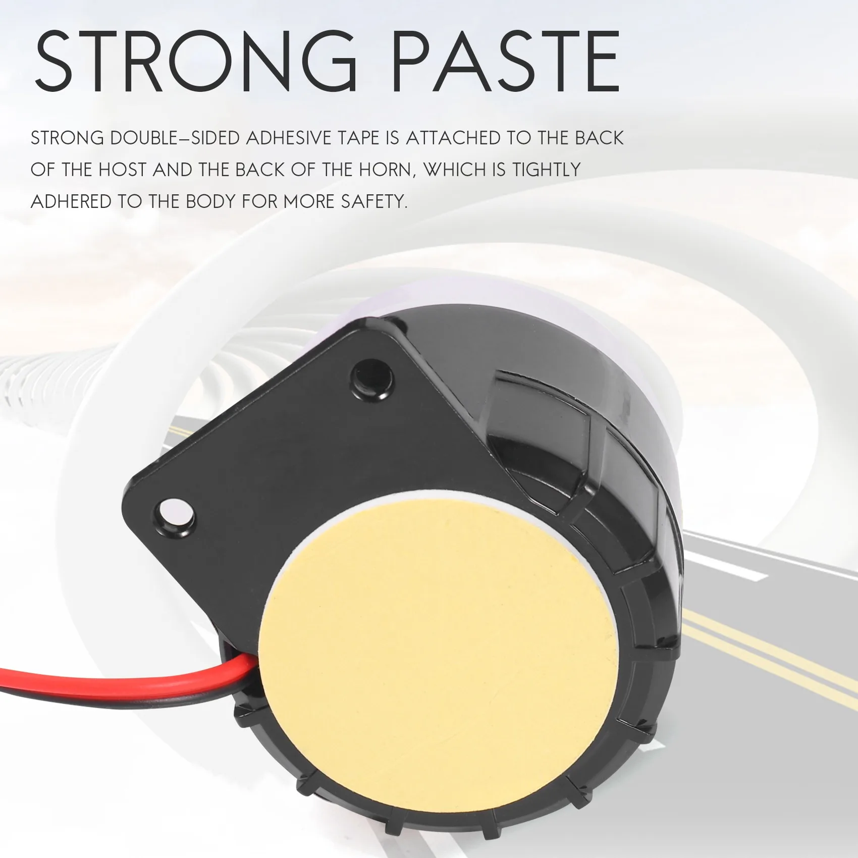 ABGN สายมินิไซเรนสําหรับ Home Security ALARM System Horn ไซเรน 120Db 12V