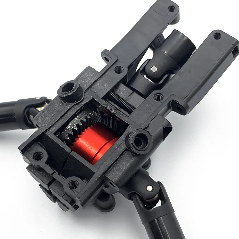 AXSPEED Metal Differential Axle Gears Helical Gear 39+15T for 1/16 Mini E-REVO RC Crawler Car Upgrade accessories