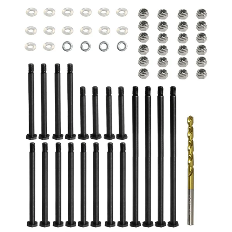 

A16R-For TRAXXAS 1/5 Large X6S/8S XRT Metal Hardened Front And Rear Suspension A-Arm PIN Pin Durable