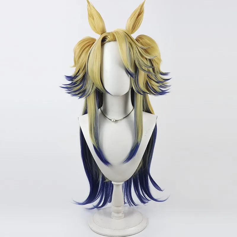 Anime Umamusume Pretty Derby Obey Your Master Cosplay Wig with Ears and Tail Halloween Carnival Party Heat Resistant Synthetic