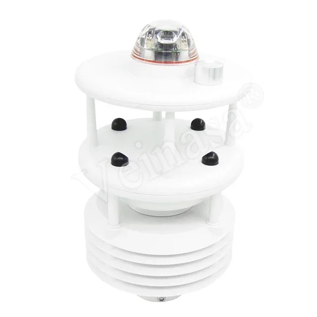 

VWS007A Открытый цифровой ультразвуковой анемометр, температура, влажность, дождь, пиранометр, gprs, метеостанция