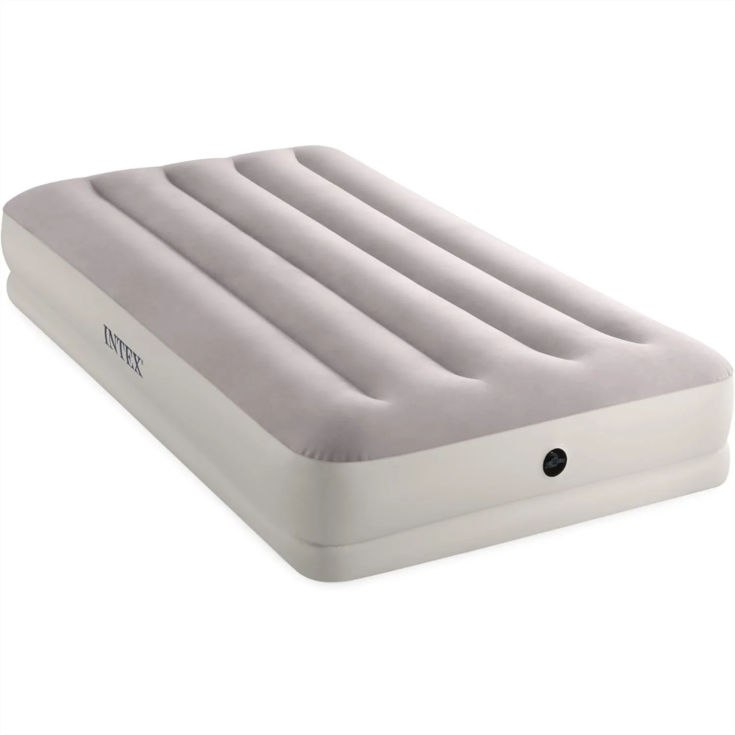 

Twin Air Mattress with Fiber-Tech Construction, 12-Inch Mid-Rise Dura-Beam, Quickfill USB Pump for Camping and Guest Use