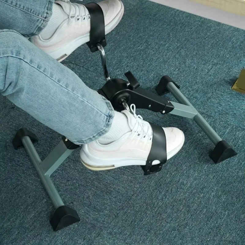 

Rehabilitation Training Exercise Pedal Foldable Under Desk Bike Mini Trainer Leg Exerciser Aerobic Bike
