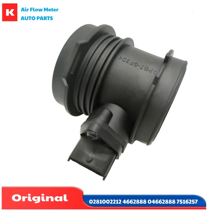

Auto Air Flow Meters 0281002212 0 281 002 212 4662888 04662888 7516257 Mass Air Flow Sensors for Saab 9-3 MK1 2.2