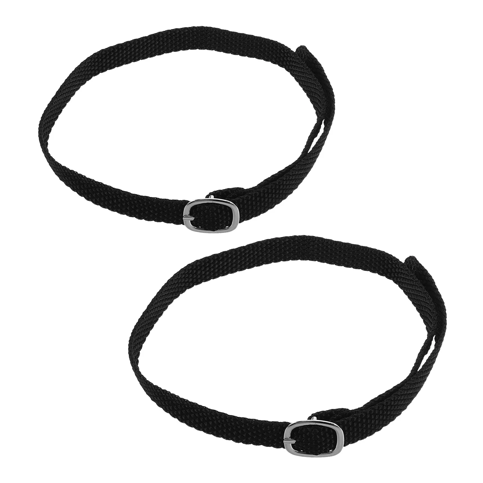 Picture 7: 2Pcs Polyester Adjustable Equestrian Spur Straps Western Cowboy Riding Belt Horse Boot Strap Accessories Spur Straps