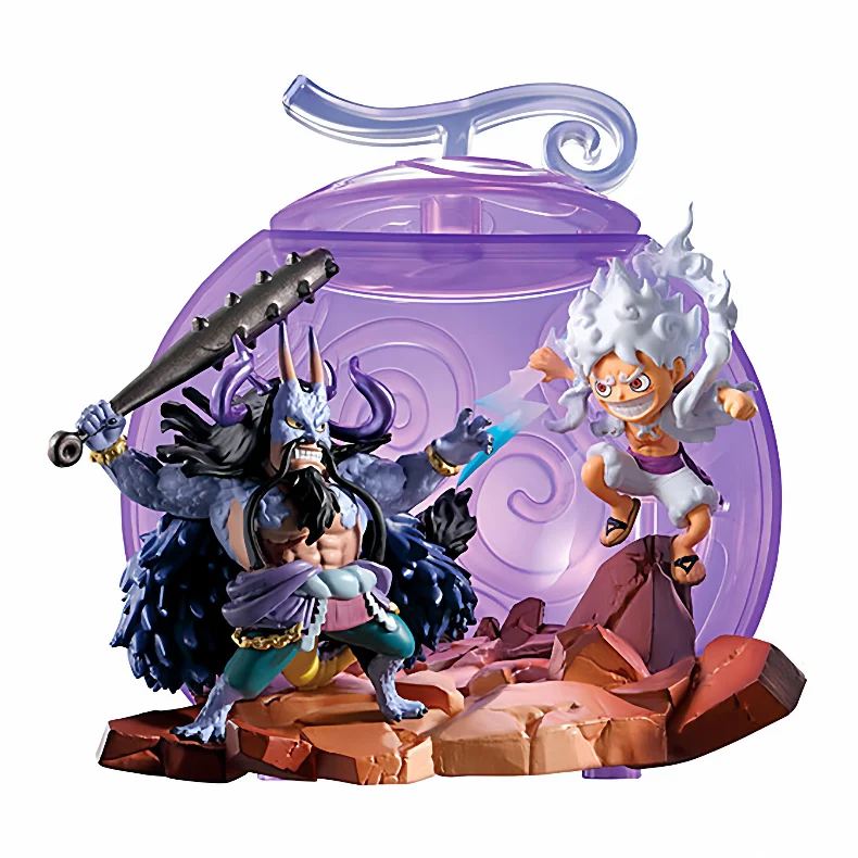 バンダイオリジナル ガシャポン ワンピース 悪魔の実 カイドウ＆ルフィ