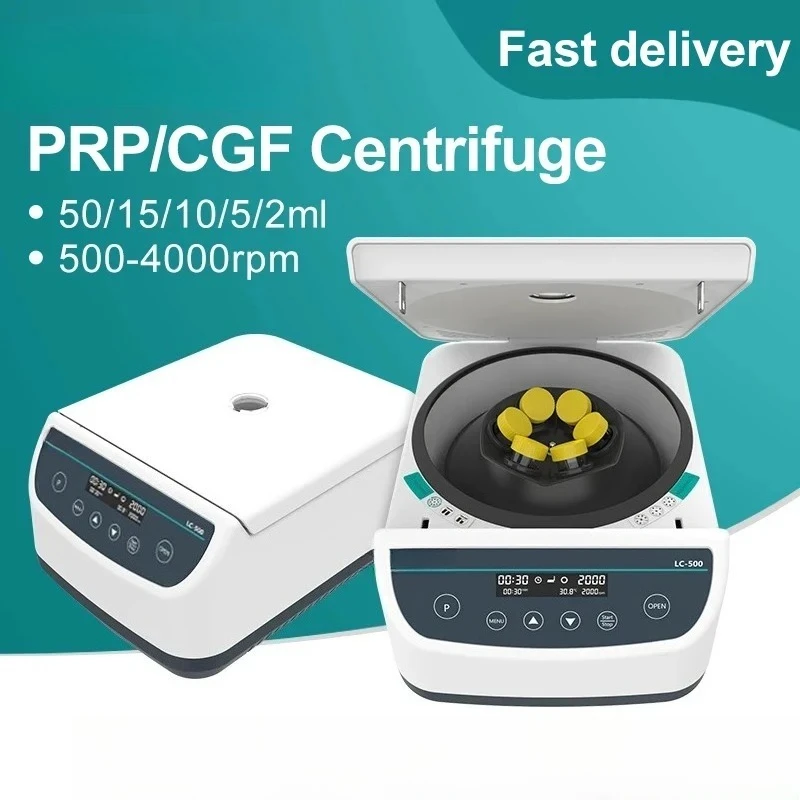 Laboratory for 2/5/10ml Blood Tube and 15/50ml Centrifuge Tube 4000rpm Centrifuge Machine PRF CGF Plasma Centrifuge