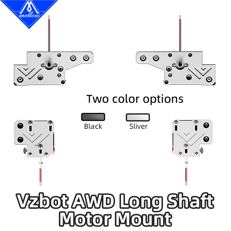 Support de moteur à arbre Long CNC VZ235 Vzbot, haute précision, pour bricolage, imprimante 3D, moteur LDO-42STH48-2804AH(S40R)/Motor Kraken