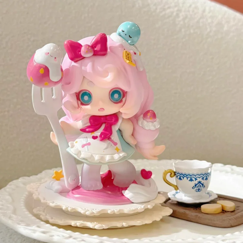 Keeno V4 – boîte aveugle série Miracle Feast, Figurines exquises et belles, ornement de bureau, cadeau de noël pour fille, tendance