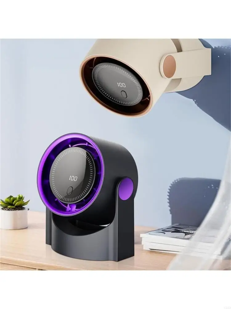 

Энергоэффективное безлистное вентилятор USB Перезаряжаемая стена, кондиционер, мини -циркулирующий охлаждающий вентилятор для