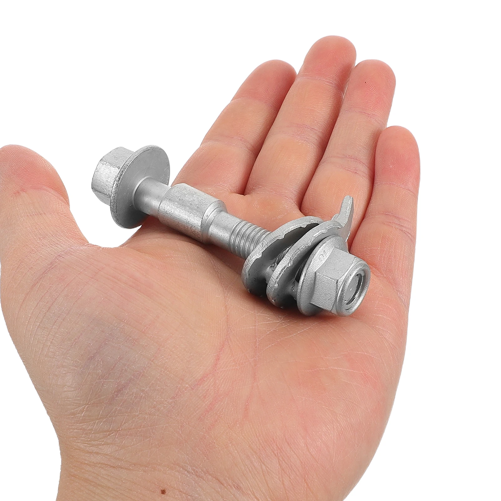 

4pcs Bolt Kit 12.9 Grade Adjustable Alignment Bolts Eccentric Cam For Tire Wheel Alignment Adjustment Universal