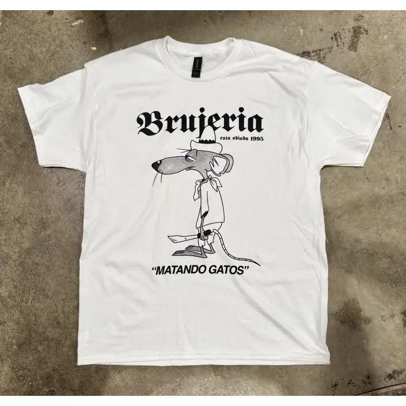 Brujeria slowpoke Rodríguez Camisa XXL Serigrafiado Matando Gatos