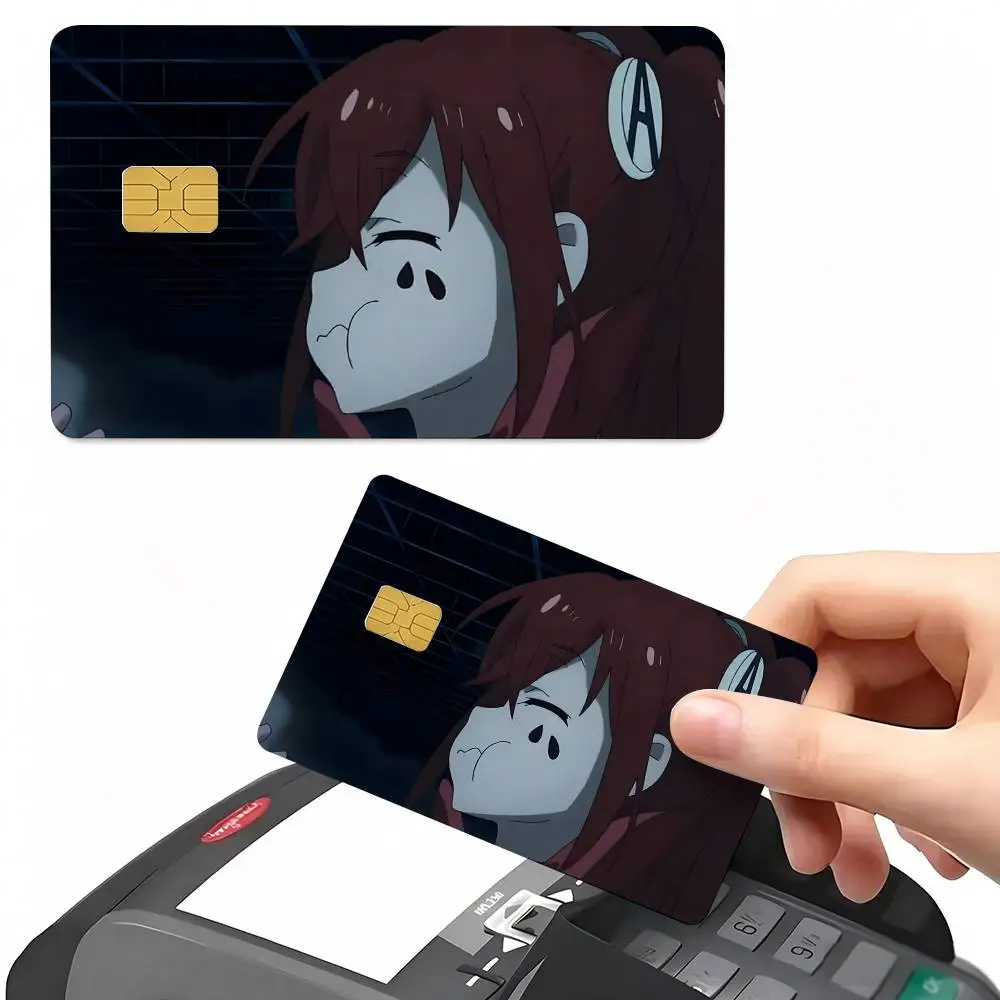 Anarchy Magical Destroyers Card Sticker 4Pcs Credit Card Skin Anti Scratch Bank Debit Card Decal