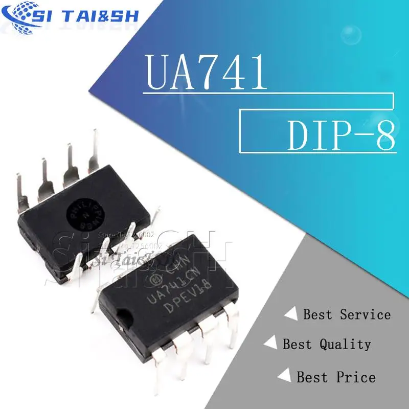 20PCS UA741 LM324 LM393 LM339 NE555 LM358 DIP LM358N LM324N LM339N LM393N NE555P UA741CN UC3842 Obwód wzmacniacza nowy
