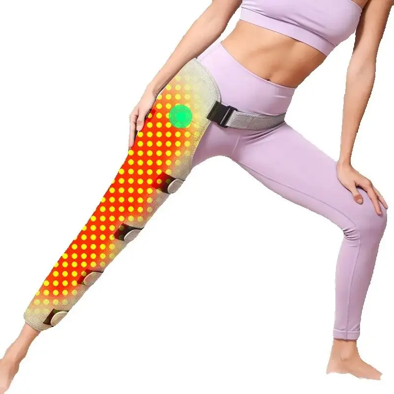

Red Light Heating Leg-Hip Protector with Leg-Hip Vibration Massage Relieves Muscle Pain, Strain Rheumatic Discomfort