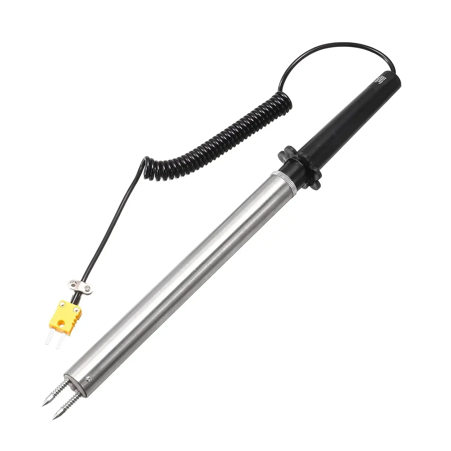 

Surface Thermocouple Probe K Type Yellow Coiled Wire 0 to 1000C for Metal Surface Temperature Measurement