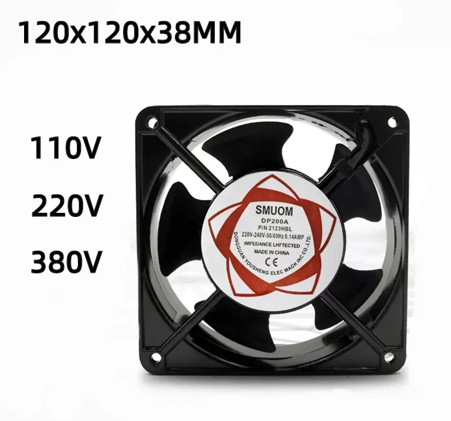 pa Axial Fan Cooling Fan Sunon DP200A 12038 120*120*38 110V 220V 380V Copper Core 2Wires