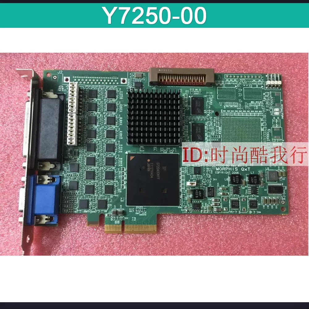 For MATROX Image Acquisition Card PCI-E MORPHIS QXT MORQ/16VD Y7250-00 Rev.A