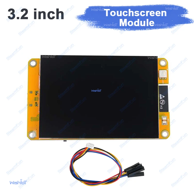 ESP32-2432S032C-I 3.2 inch IPS TFT LCD ST7789 Capacitive Touch Screen WiFi BT USB TF Slot Smart Display Board for Arduino