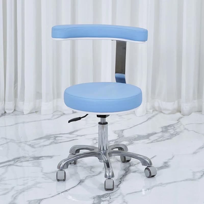 Leather High-Density Foam Adjustable Barber Chair Armchair with Modern Design and Metal Frame for Barber Salon